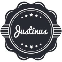 Justinus badge logo