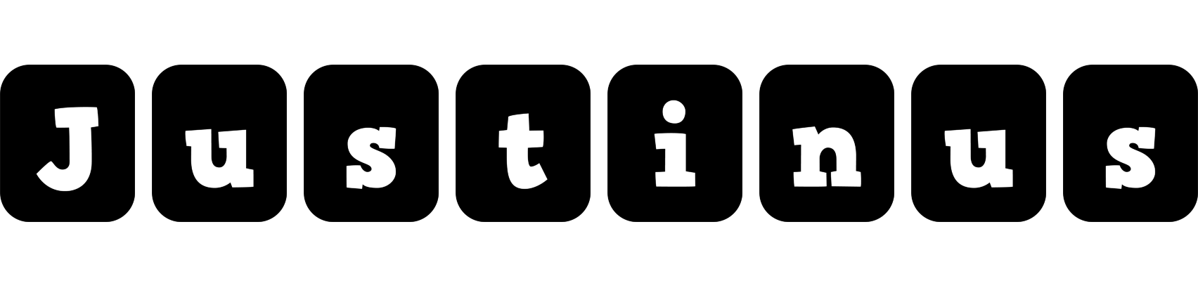 Justinus box logo