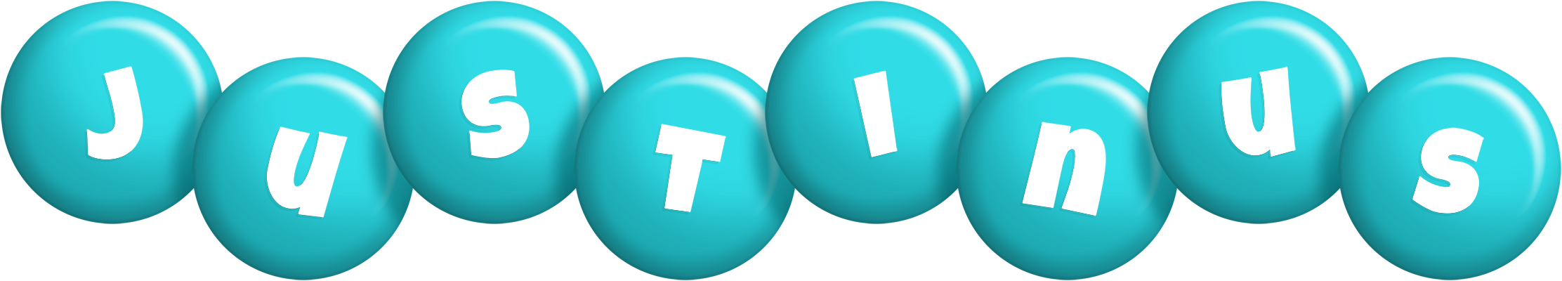 Justinus candy-azur logo