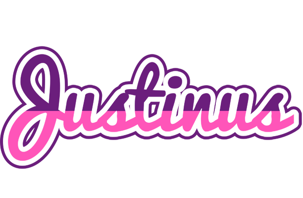 Justinus cheerful logo