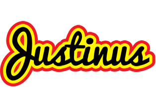 Justinus flaming logo