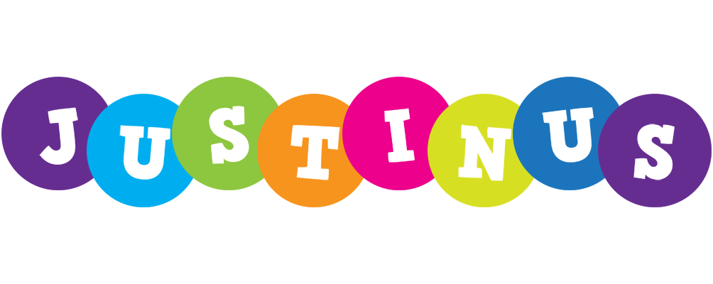 Justinus happy logo