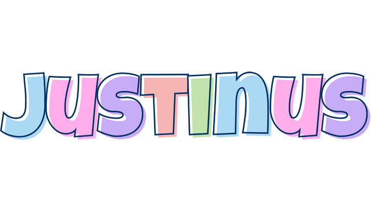 Justinus pastel logo