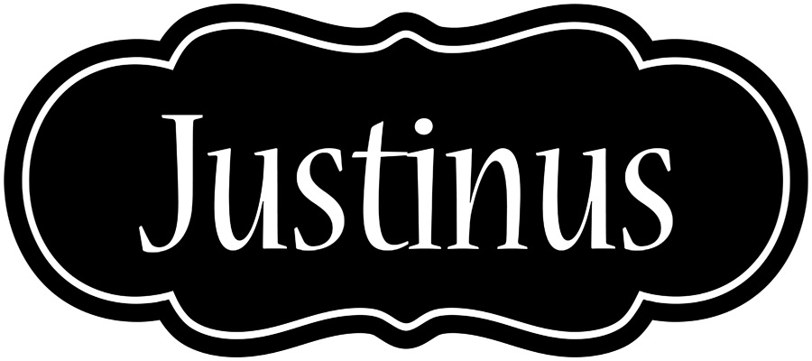 Justinus welcome logo