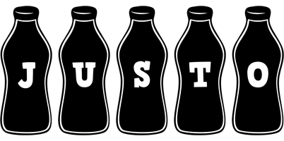 Justo bottle logo