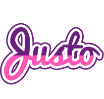 Justo cheerful logo