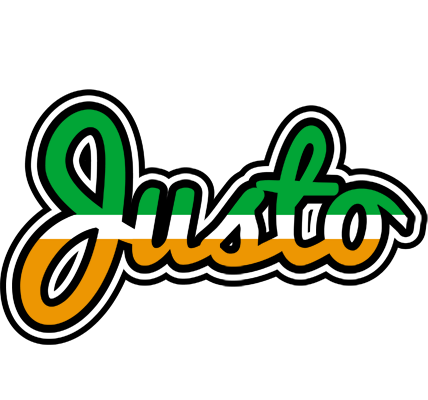Justo ireland logo