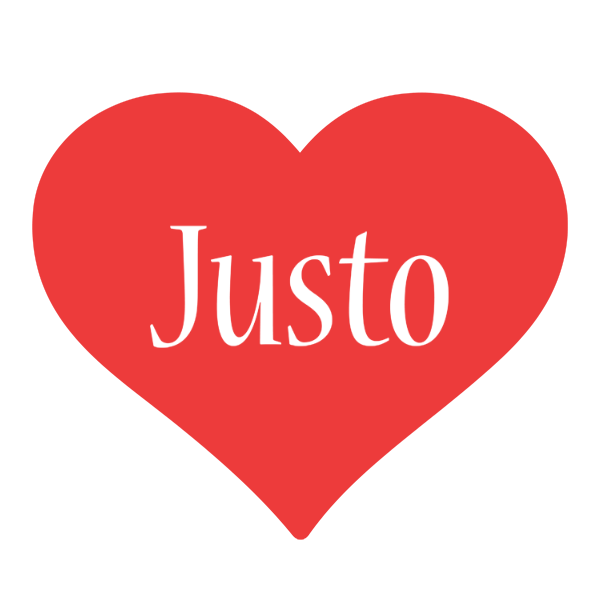 Justo love logo