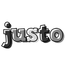 Justo night logo