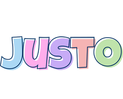 Justo pastel logo