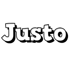 Justo snowing logo