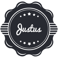 Justus badge logo