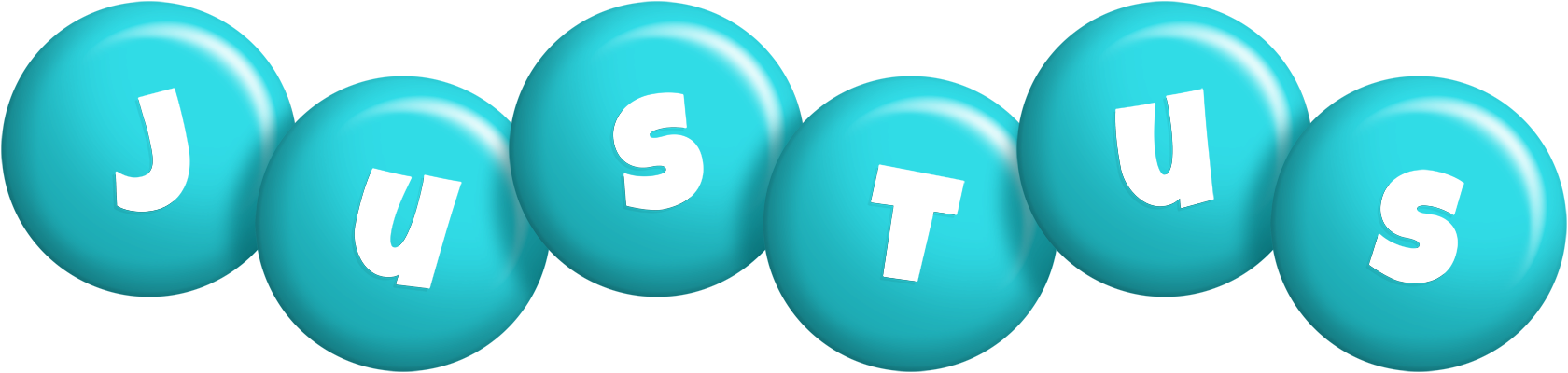 Justus candy-azur logo