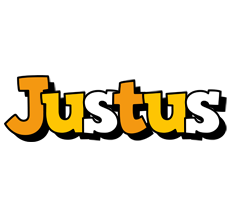 Justus cartoon logo