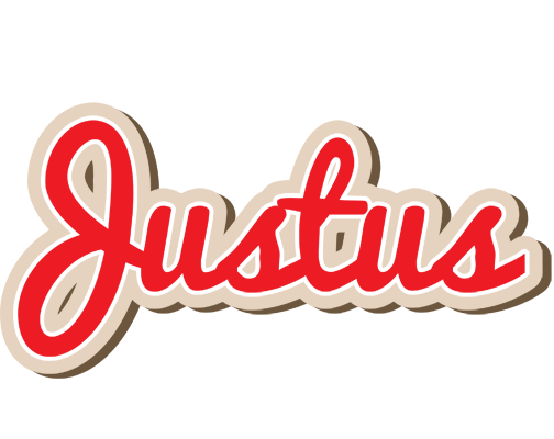 Justus chocolate logo