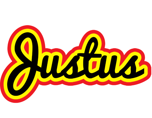Justus flaming logo