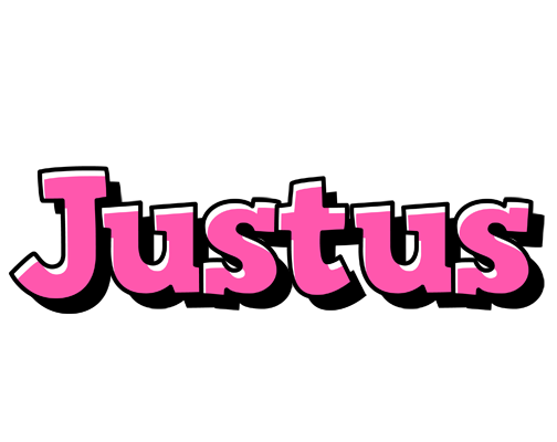 Justus girlish logo