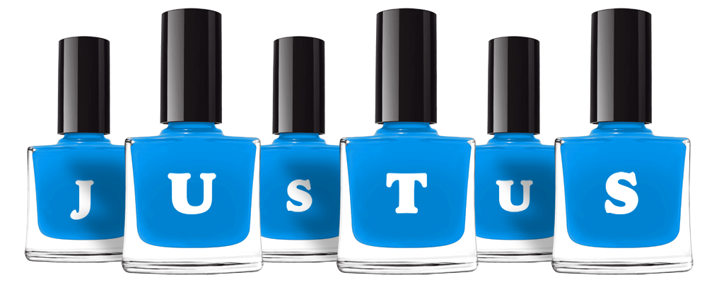 Justus glossy logo