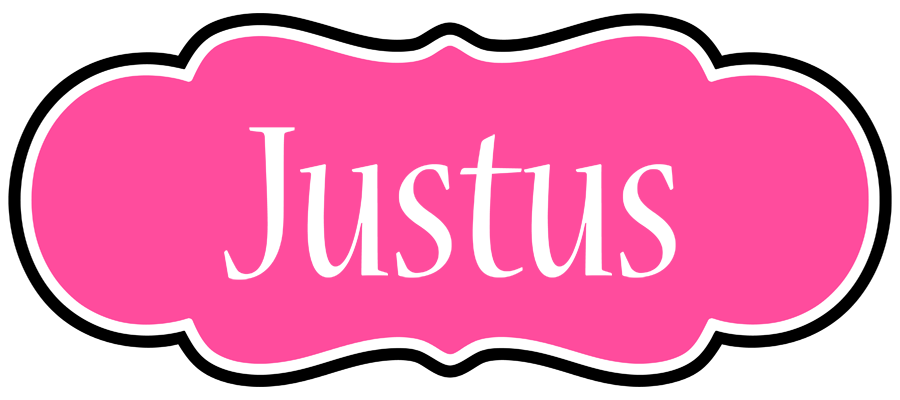 Justus invitation logo
