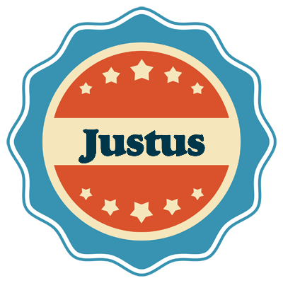 Justus labels logo