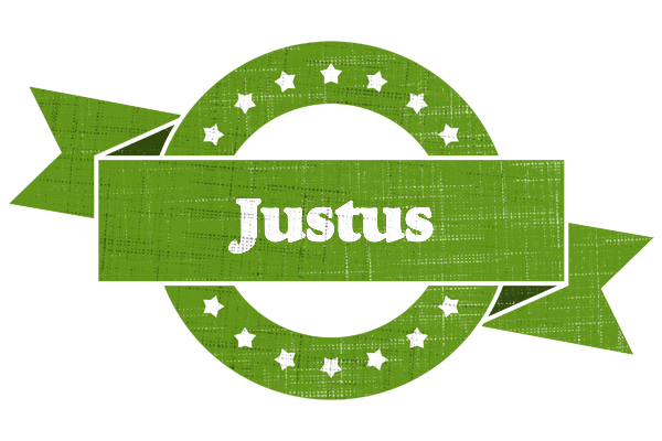 Justus natural logo