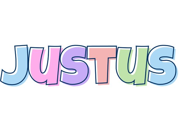 Justus pastel logo