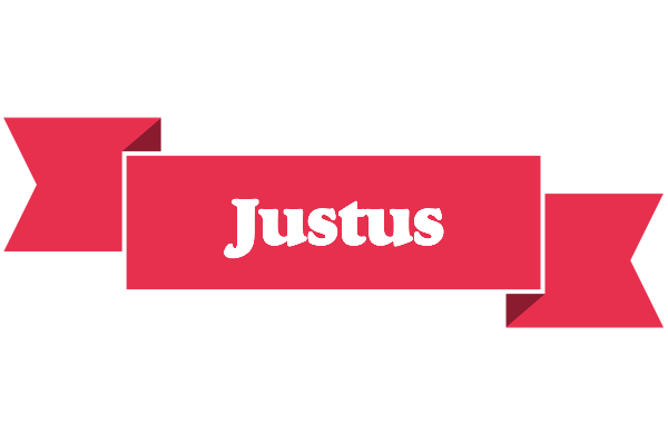 Justus sale logo