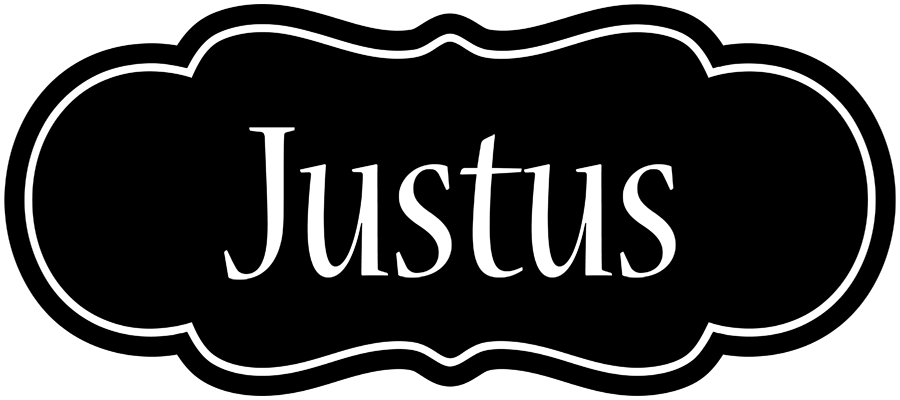 Justus welcome logo