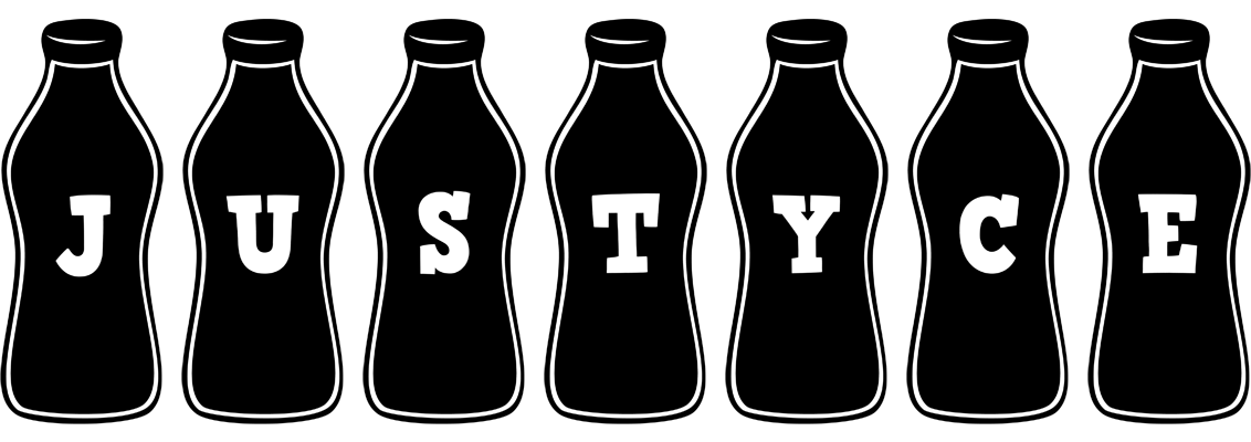 Justyce bottle logo