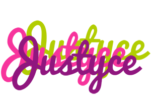 Justyce flowers logo