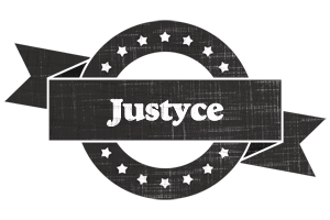 Justyce grunge logo