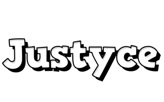 Justyce snowing logo