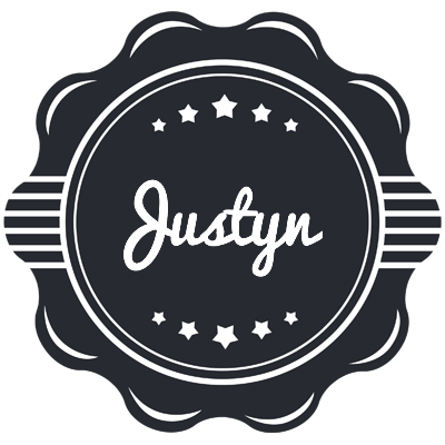 Justyn badge logo