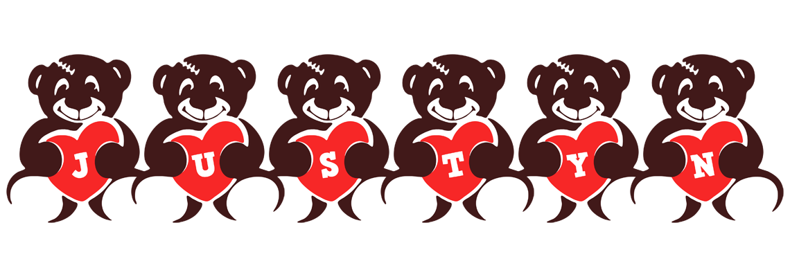 Justyn bear logo