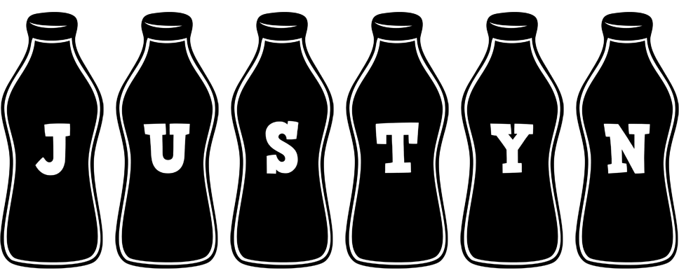 Justyn bottle logo