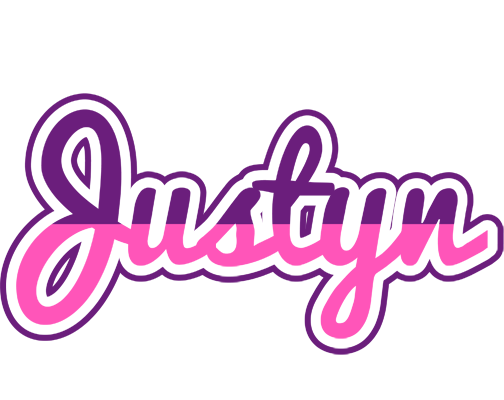 Justyn cheerful logo