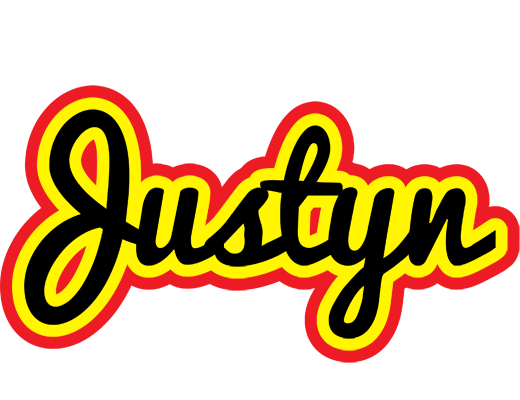 Justyn flaming logo