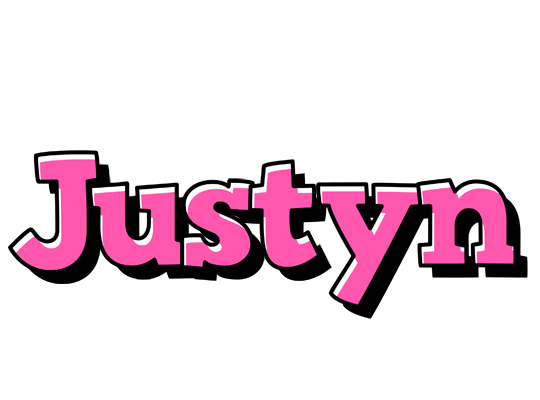 Justyn girlish logo