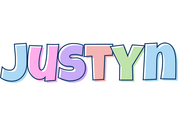 Justyn pastel logo