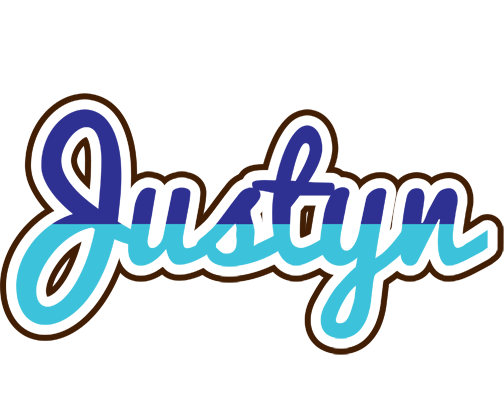 Justyn raining logo