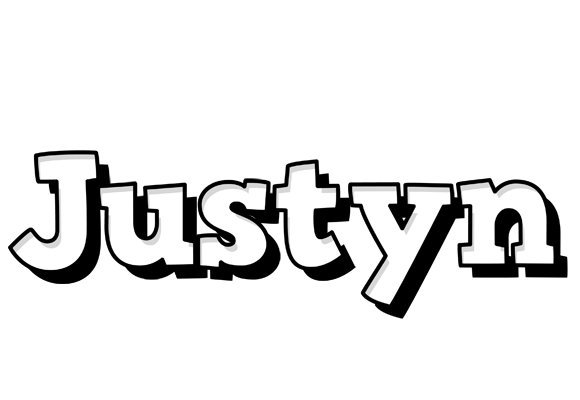Justyn snowing logo