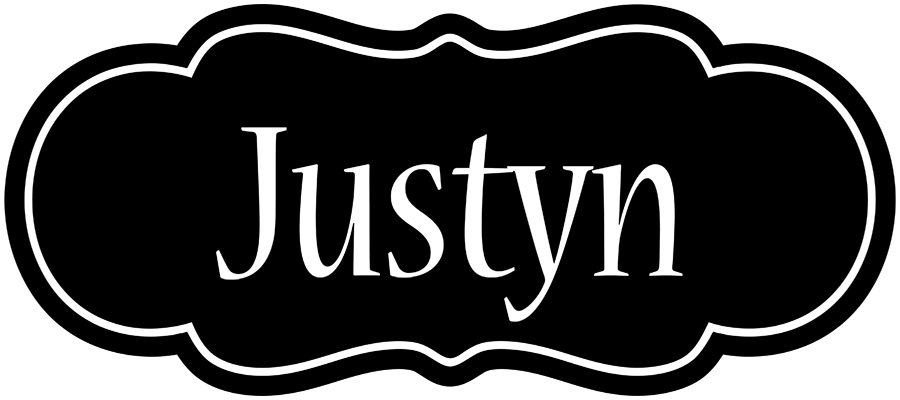Justyn welcome logo