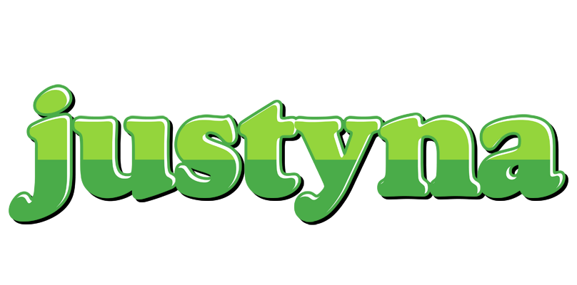 Justyna apple logo