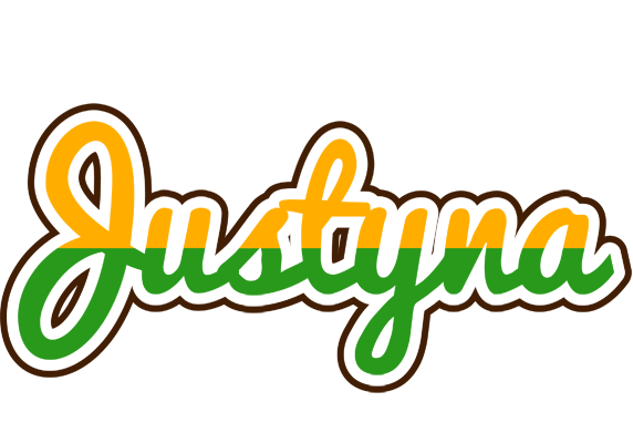 Justyna banana logo