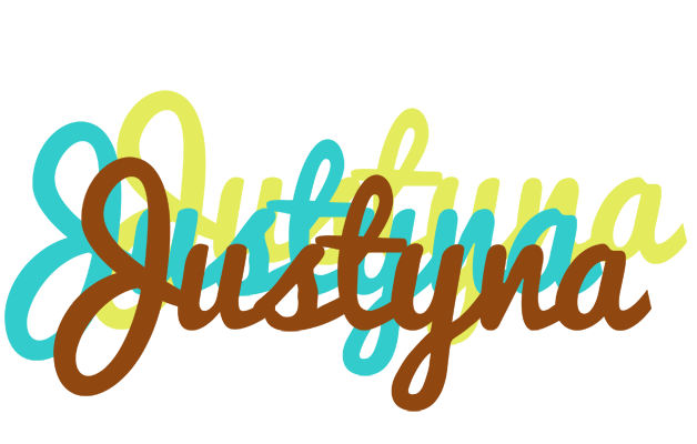 Justyna cupcake logo