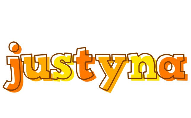 Justyna desert logo