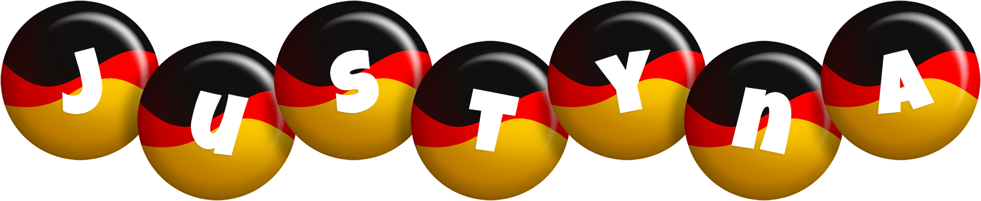 Justyna german logo
