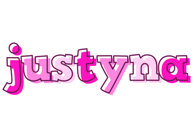 Justyna hello logo