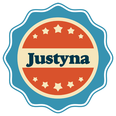 Justyna labels logo
