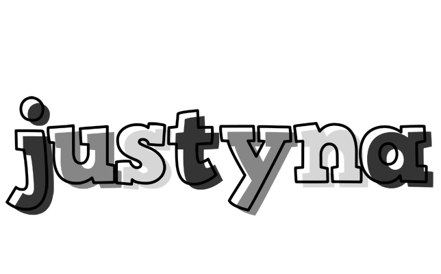 Justyna night logo